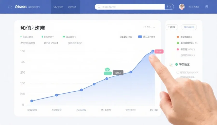清晰展示和值、跨度、奇偶比走势图的网页截图,用户用鼠标指向一个关键数据点